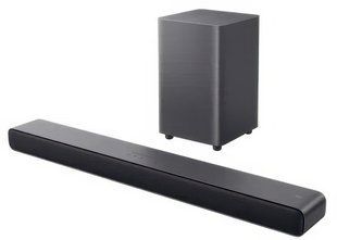 Саундбар TCL S55HE Черный 2.1-канальный, Беспроводной сабвуфер, Bluetooth, HDMI eARC, Dolby Atmos, DTS Virtual:X 2020328 фото