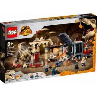 Блоковий конструктор LEGO Втеча тиранозавра і атроцираптора (76948) 009490 фото