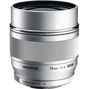Довгофокусний об'єктив Olympus ZUIKO DIGITAL 75mm f/1,8 (V311040SE000) 014482 фото