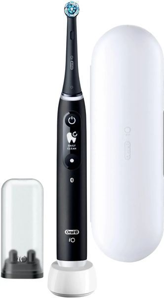 Електрична зубна щітка Oral-B iO Series 6 Black 605066 фото