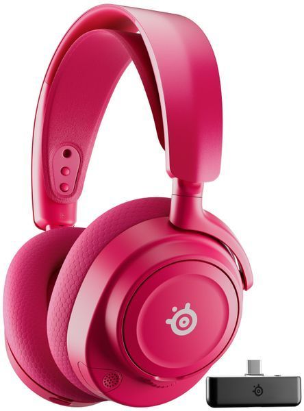 Наушники STEELSERIES Arctis Nova 7P Gen 2 Беспроводные, Накладные, Пространственный звук Розовый 2091850 фото