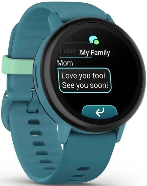 Детские смарт-часы Garmin Bounce 2 Turquoise (010-03399-02) 613993 фото
