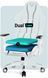 Игровое кресло DIABLO X-ONE 2.0 Normal Size Бело-черный 352318 фото 10
