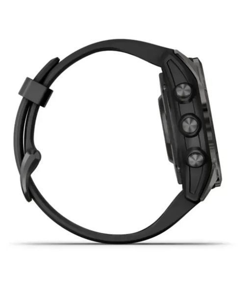 Смарт-годинник Garmin Fenix 7S Pro Sapphire Solar Carbon G. DLC Tit. with Black Band (010-02776-10/11/54) 613049 фото