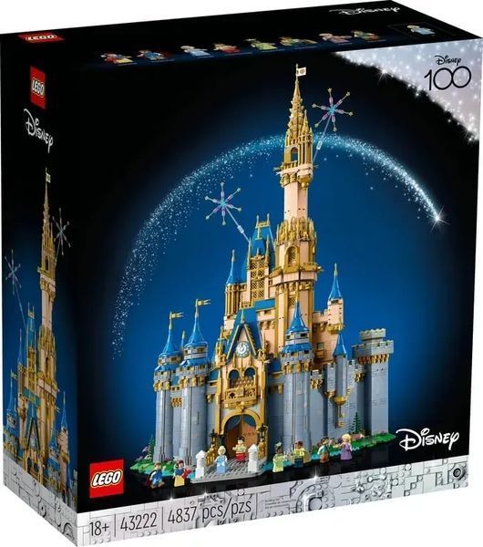 Блочный конструктор LEGO Замок Диснея (43222) 613526 фото