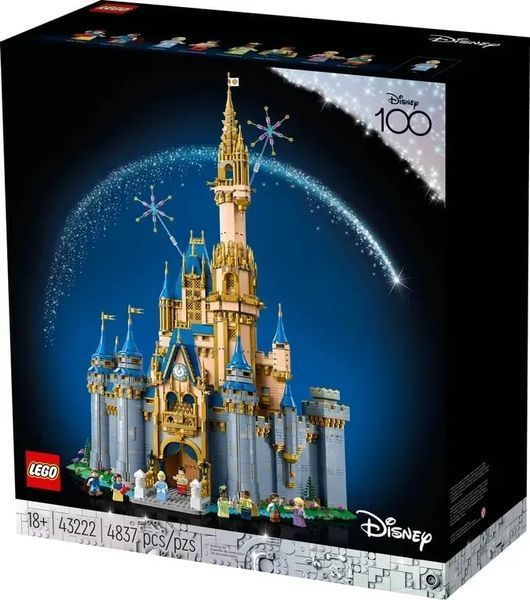 Блочный конструктор LEGO Замок Диснея (43222) 613526 фото
