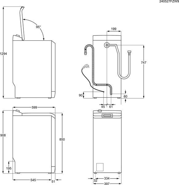 Стиральная машина автоматическая Electrolux EW7T4272P 609666 фото