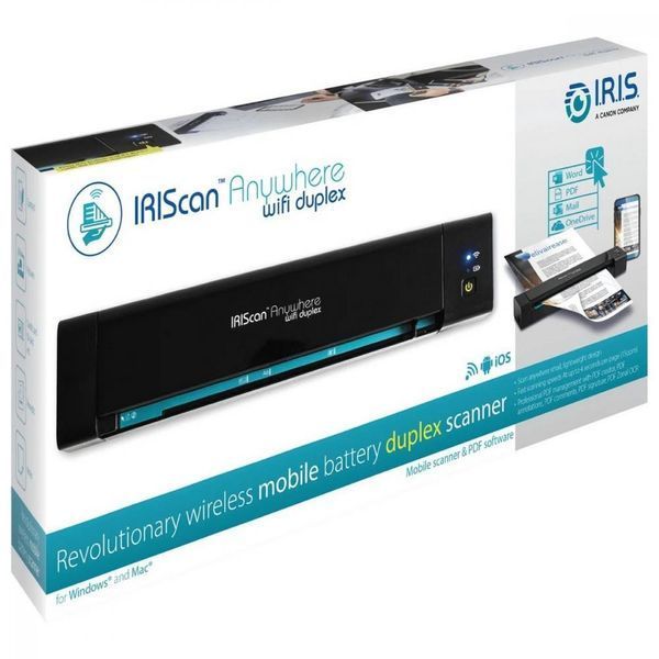 Протяжний сканер Canon IRIScan Anywhere 6 WIFI Duplex (461854) 038223 фото