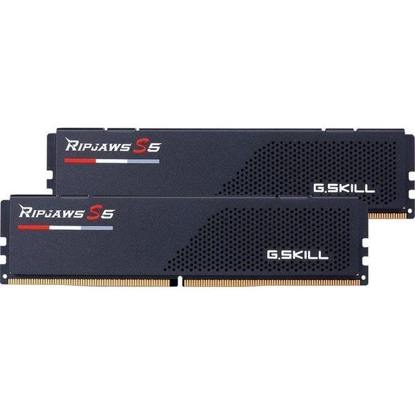 Память для настольных компьютеров G.Skill 64GB (2x32GB) DDR5 6400MHz Ripjaws S5 (F5-6400J3239G32GX2-RS5K) 027789 фото