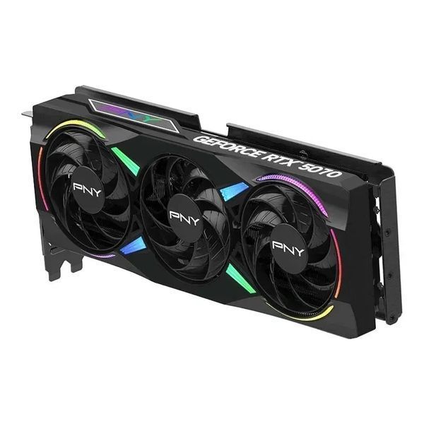 Відеокарта PNY GeForce RTX 5070 ARGB EPIC-X RGB Overclocked Triple Fan (VCG507012TFXXPB1-O) 572301 фото