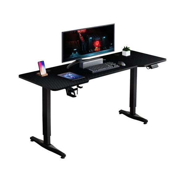 Геймерський ігровий стіл 1Stplayer Moto-E 1460 Black 577787ua фото