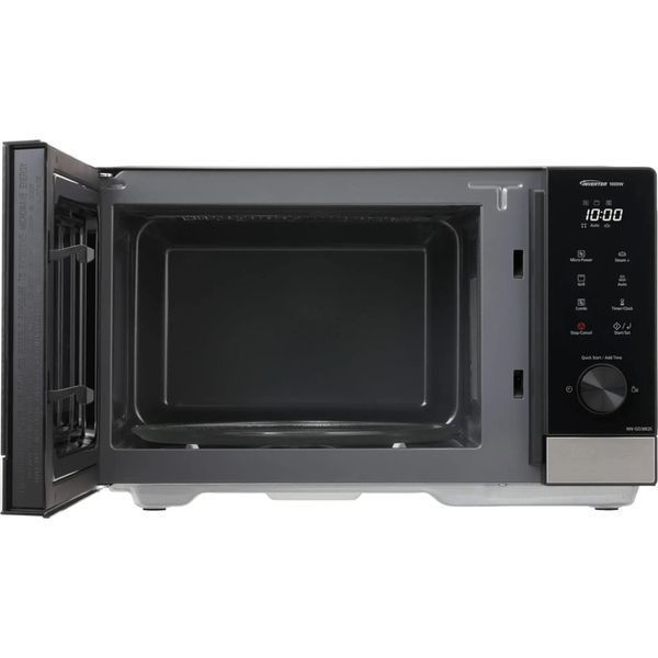 Мікрохвильова піч PANASONIC NN-GD38QSEPG з грилем і посудом Steam+ Pot 29 л 1000 Вт 18 автоматичних програм 2084925 фото