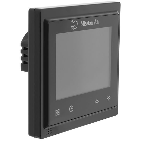 Плівка гріюча інфрачервона MISSION AIR 160 Вт/м2 Black Silver PTC 3м2 (3м x 100см) + регулятор Libra Чорний Wi-Fi e2065795 фото