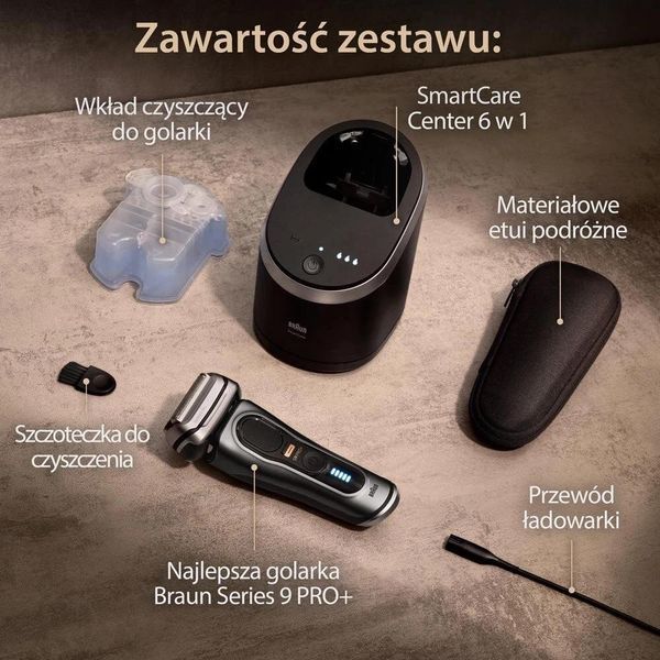 Електробритва чоловіча Braun Series 9 Pro+ 9565cc 012874 фото