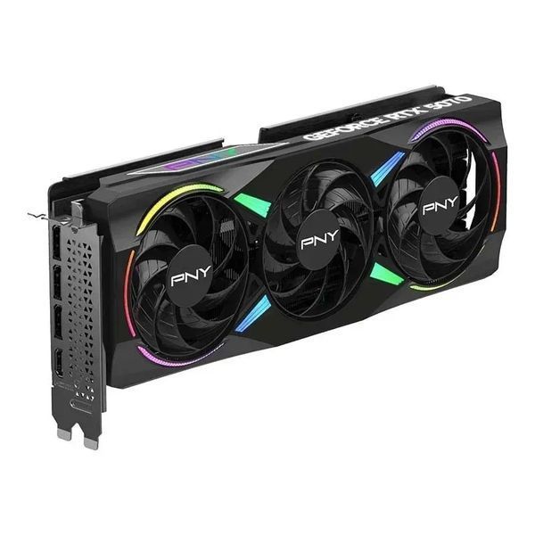 Відеокарта PNY GeForce RTX 5070 ARGB EPIC-X RGB Overclocked Triple Fan (VCG507012TFXXPB1-O) 572301 фото