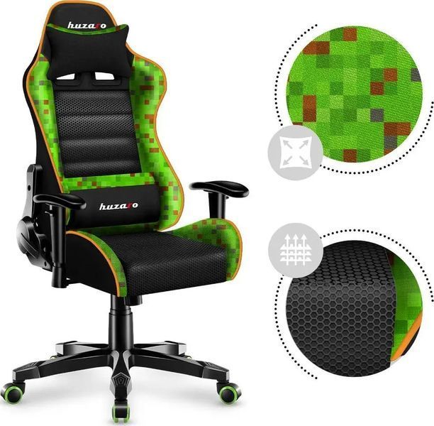 Комп'ютерне крісло для геймера Huzaro Ranger 6.0 Pixel Mesh 018772 фото