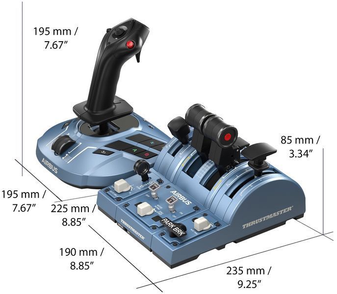 Набір THRUSTMASTER TCA Captain Pack X Airbus Edition 494274 фото