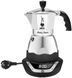 Турка BIALETTI Moka Timer 3 TZ Сріблястий 150 мл 379727 фото 1