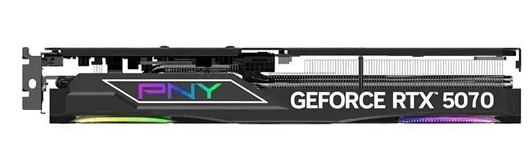 Відеокарта PNY GeForce RTX 5070 ARGB EPIC-X RGB Overclocked Triple Fan (VCG507012TFXXPB1-O) 572301 фото