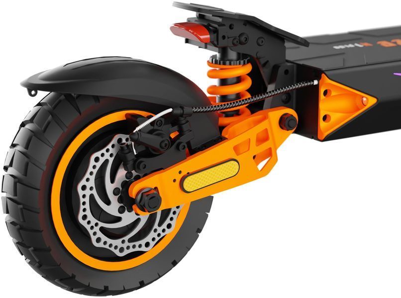 Электросамокат KAMIKAZE K1 Plus 80 км 1000 Вт 10" Черный 2084546 фото