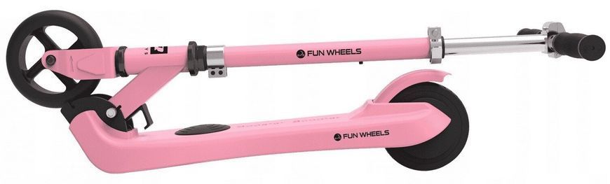 Електросамокат REBEL Fun Wheels Рожевий 680056 фото