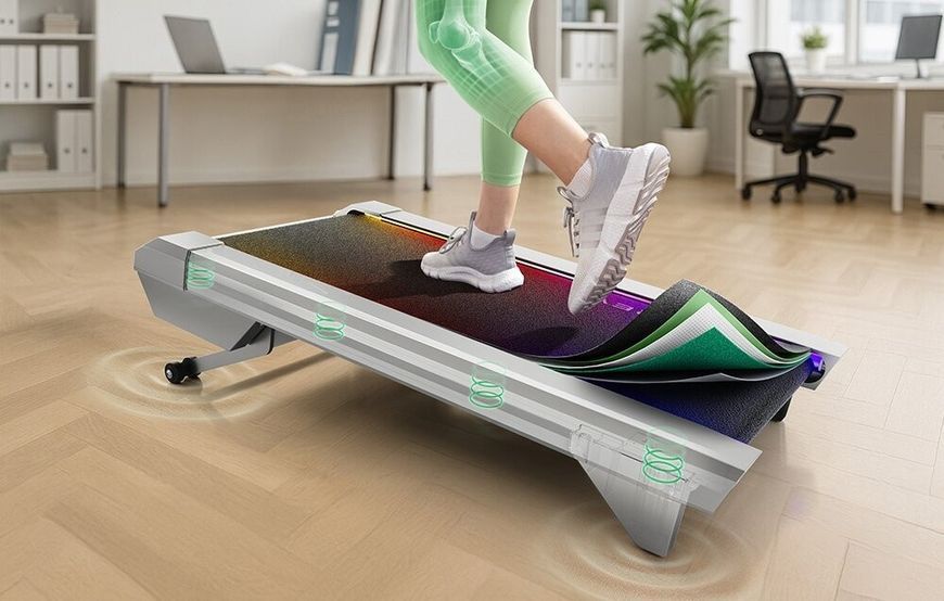Беговая дорожка электрическая UREVO CyberPad for Office 550W 6 км/ч 2101858 фото