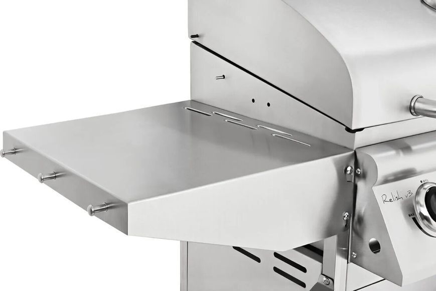 Гриль садовий газовий KOLER Relish v3 Сріблястий 16 кВт 66 x 40 см 284232 фото