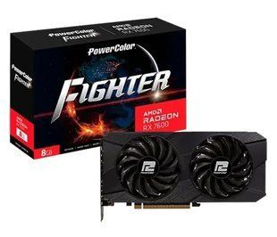 Видеокарта PowerColor Radeon RX 7600 Fighter 8GB V2 (RX 7600 8G-F/V2) 615022 фото