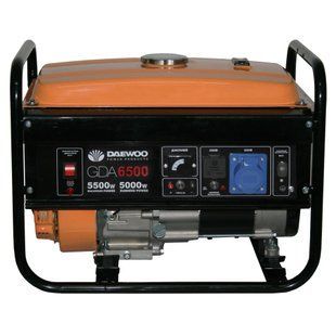 Бензиновый генератор Daewoo Power GDA 6500 000077 фото