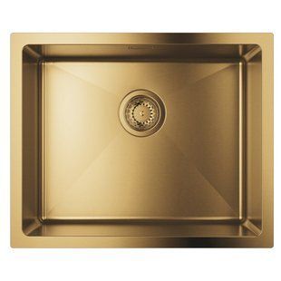 Мойка одночашевая GROHE K700U 31574GN1 Золотая 45x55 667225 фото