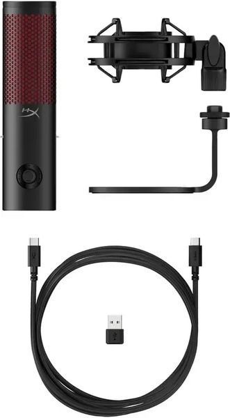 Мікрофон для ПК/ для стрімінгу, подкастів HyperX QuadCast 2 Black (872V1AA) 526723ua фото