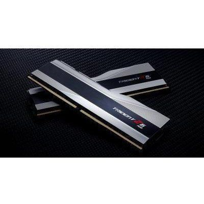 Память для настольных компьютеров G.Skill 32GB (2x16GB) DDR5 6400MHz Trident Z5 RGB Silver (F5-6400J3239G16GX2-TZ5RS) 027740 фото