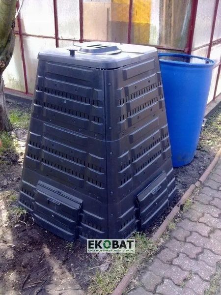 Компостер садовий Ekobat Termo 720L Black 475312 фото