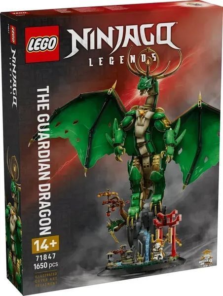 Блочный конструктор LEGO Ninjago Часовой дракон (71847) 613413 фото