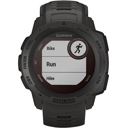 Смарт-часы Garmin Instinct Solar Graphite (010-02293-00) 035096 фото