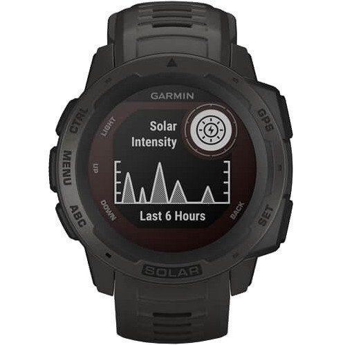 Смарт-часы Garmin Instinct Solar Graphite (010-02293-00) 035096 фото