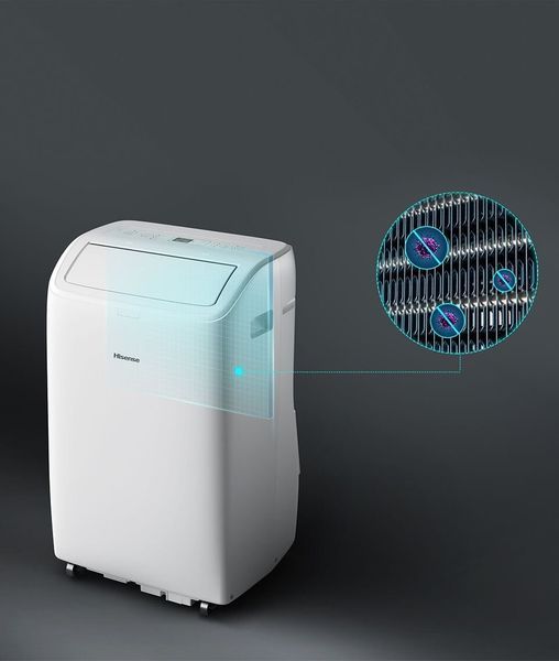 Мобільний кондиціонер HISENSE APC09QC WiFi Осушення 2143099 фото