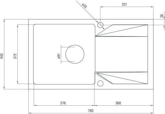 Кухонна мийка Deante Evora ZQJ G113 445374 фото