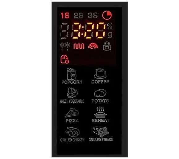 Мікрохвильовка з грилем Amica AMGF23E1GB 020515 фото