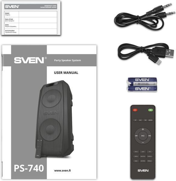 Power Audio SVEN PS-740 Karaoke 2095149 фото