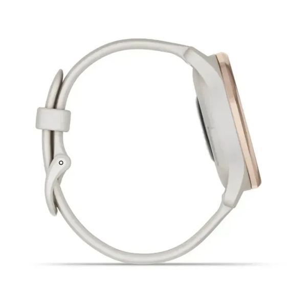 Смарт-годинник Garmin Vivomove Trend Peach Gold S. Steel Bezel w. Ivory Case and S. Band (010-02665-01) 613102 фото