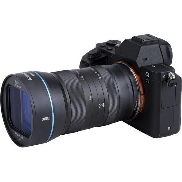 Анаморфный объектив Sirui 24mm f/2.8 Anamorphic 1.33x Fuji X-Mount (SR24-X) 004128 фото