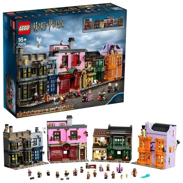 Блочный конструктор LEGO Harry Potter Косой переулок (75978) 613531 фото