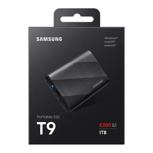SSD накопитель Samsung T9 1 TB Black (MU-PG1T0B) 001640 фото