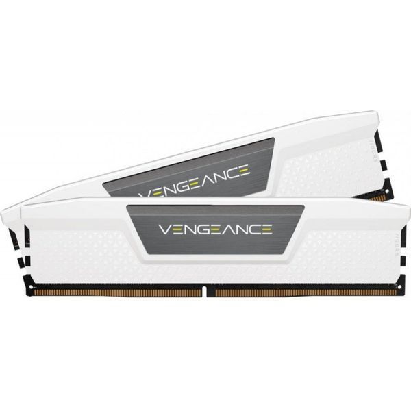 Пам'ять для настільних комп'ютерів Corsair 32 GB (2x16GB) DDR5 5600 MHz Vengeance White (CMK32GX5M2B5600C40W) 027590 фото