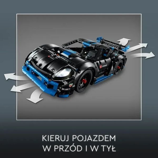 Авто-конструктор LEGO Technic Автомобіль для перегонів Porsche GT4 e-Performance (42176) 613421 фото