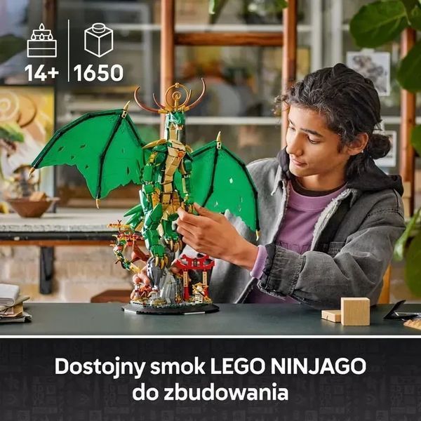 Блочный конструктор LEGO Ninjago Часовой дракон (71847) 613413 фото