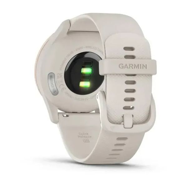 Смарт-годинник Garmin Vivomove Trend Peach Gold S. Steel Bezel w. Ivory Case and S. Band (010-02665-01) 613102 фото