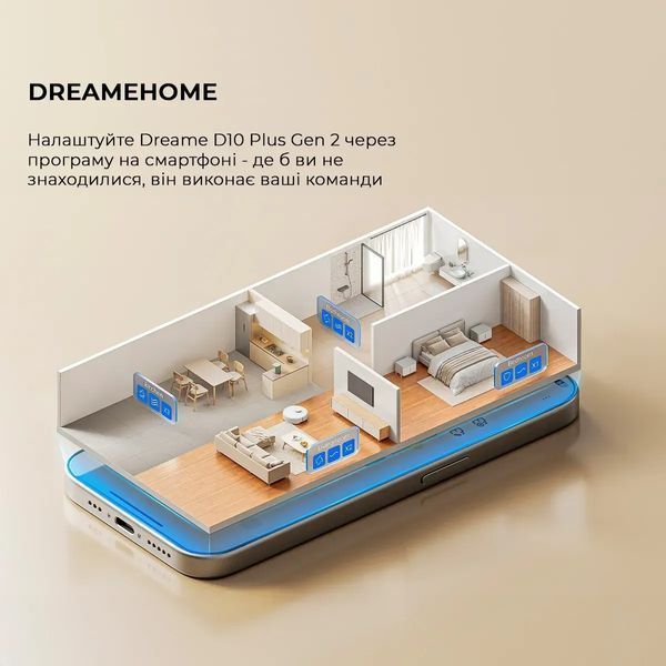 Робот-пылесос с влажной уборкой Dreame Bot D10 Plus Gen 2 (RLD32GD) 580300ua фото