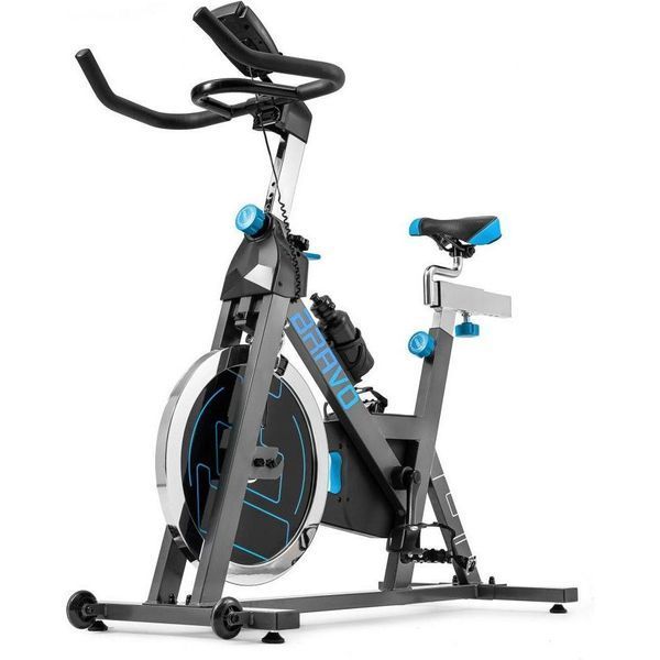 велотренажер механический Hop-Sport HS-045IC Bravo Blue (5902308219359) 009954 фото
